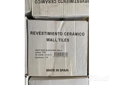 Väggkakel 23st lådor - Revestimiento Ceramico Wall Tiles White Body 20x10cm