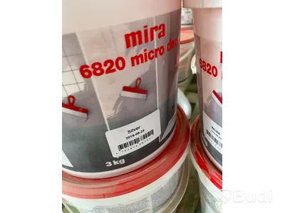 Väggspackel - Mira 6820 Micro Decor (olika färger) - OBS kolla tillverkningsdatum, se bild