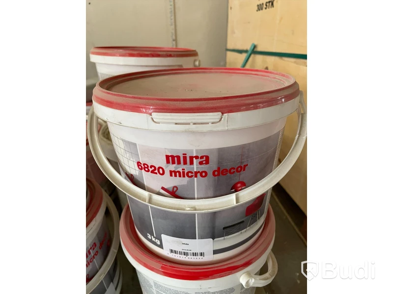 Väggspackel - Mira 6820 Micro Decor (olika färger) - OBS kolla tillverkningsdatum, se bild