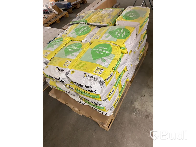 Vägglagning - Weber Wall Plaster Rapid 15kg. OBS! Tillverkningsdatum: 07/11/2019