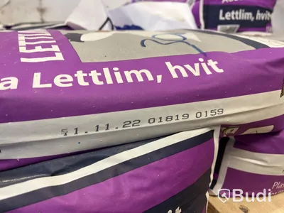 Parti kakel lim - ca 15st 15kg påsar - OBS kolla tillverkningsdatum, se bild