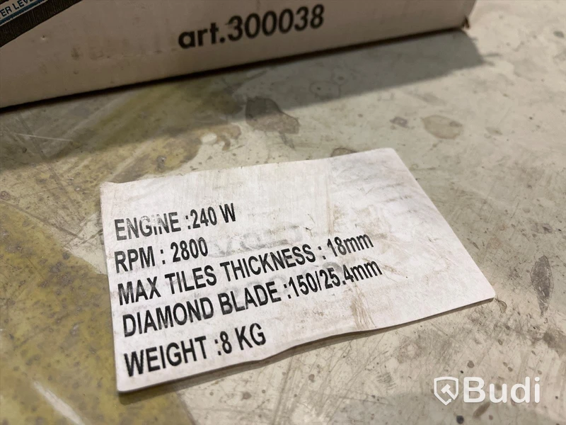 Diamantsåg TEBO - Briccolina - Oanvänd/Ny