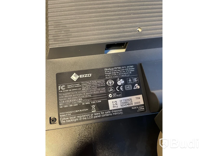 Eizo FlexScan P1700