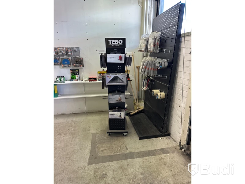 Butiksdisplay Tebo ink produkter