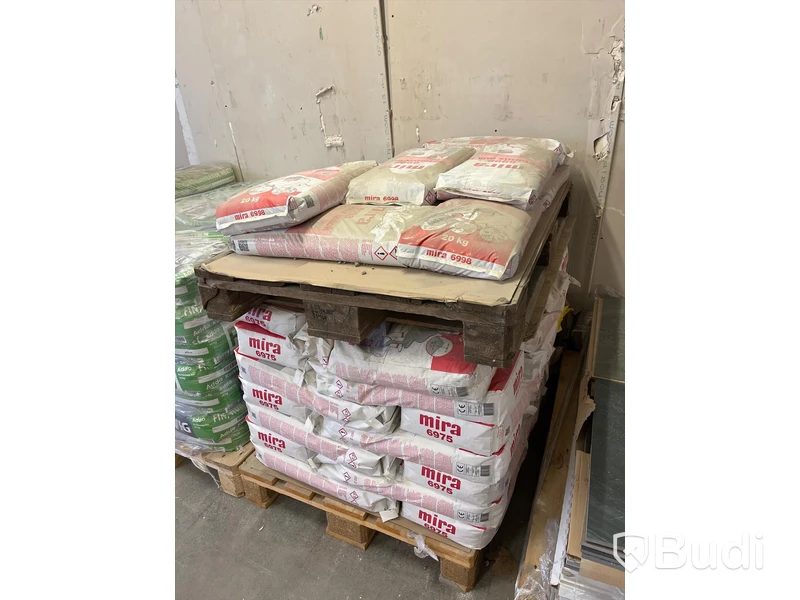 1 hel pall - Mira 6998 Betomix Quick Spackelmassa 20kg - OBS kolla tillverkningsdatum, se bild