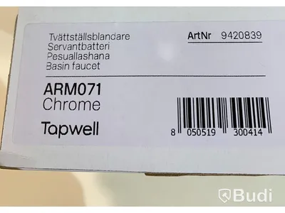 Tvättställsblandare, Tapwell ARM071, Krom - Nypris ca 3000kr