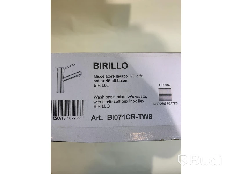 Tvättställsblandare, Tapwell BI071, Krom - Nypris ca 2000kr