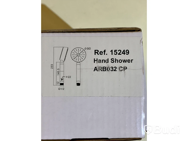 Handdusch, Tapwell ARB032 CP, Krom - Nypris ca 1000 kr