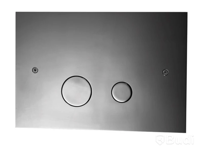 Spolknapp, Tapwell DUO 112, Svart Krom - Nypris ca 4000 kr