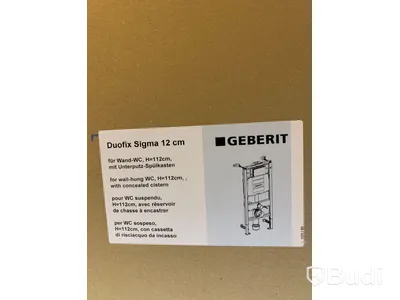 Geberit, Duofix Sigma 12 cm - Nypris ca 4000 kr