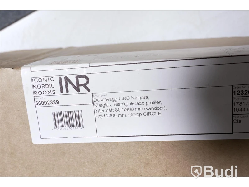 Duschhörna - INR Linc Niagara Nypris cirka 8000 kr