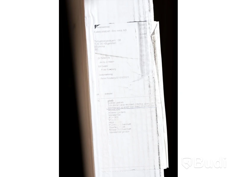 Duschhörn - Invitrea PH43 Vänsterhängd. Nypris 17850 kr