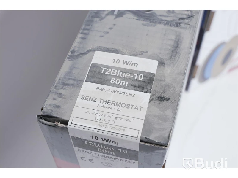 Golvvärmekabel 2 st - Nvent T2Blue-10 80 m
