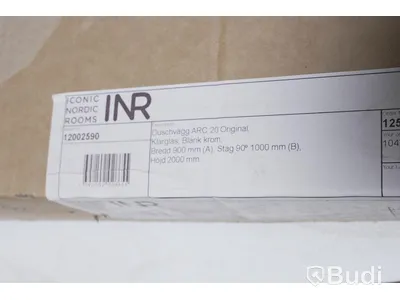 Duschvägg - INR Arc 20 Original Nypris cirka 10.000 kr