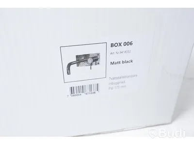 Tvättställsblandare - Tapwell Box 006 Mattsvart