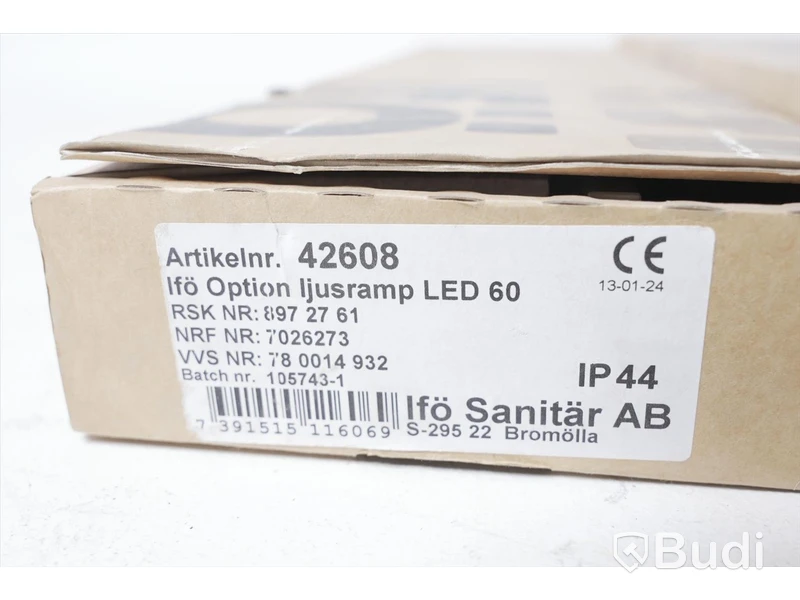 Ljusramp samt spegelhylla - Ifö Option LED 60, Ifö SH 60 - 45081