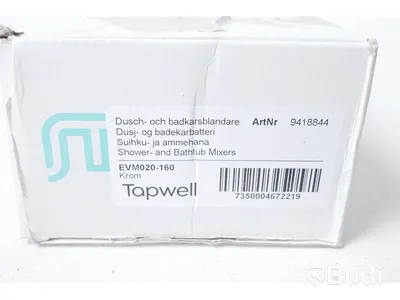 Dusch- och badkarsblandare - Tapwell EVM020-160 Krom
