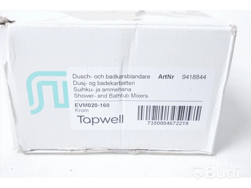 Dusch- och badkarsblandare - Tapwell EVM020-160 Krom