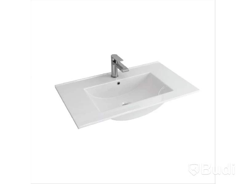 Handfat i porslin - Karag LT 7506-80, OBS! blandare ingår ej