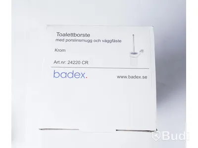 Diverse badrumstillbehör - Badex samt Kosta Boda