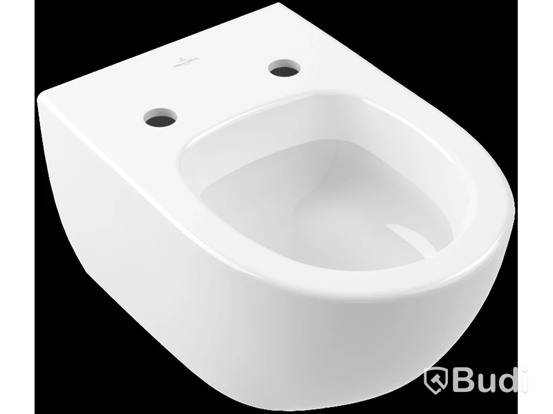 Toalettstol - Villeroy & Boch Subway 2.0 vägghängd WC, vit. Nypris ca. 3500 kr. OBS! toasits ingår ej
