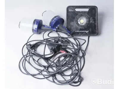 Arbetsbelysning - Scangrip Dual 2in1 System samt 2st Scangrip Retro Lights