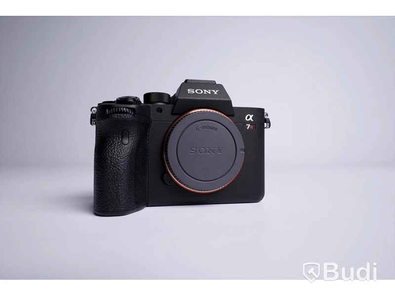 Sony A7RIV kamerahus ink orginalkartong och laddare och batteri