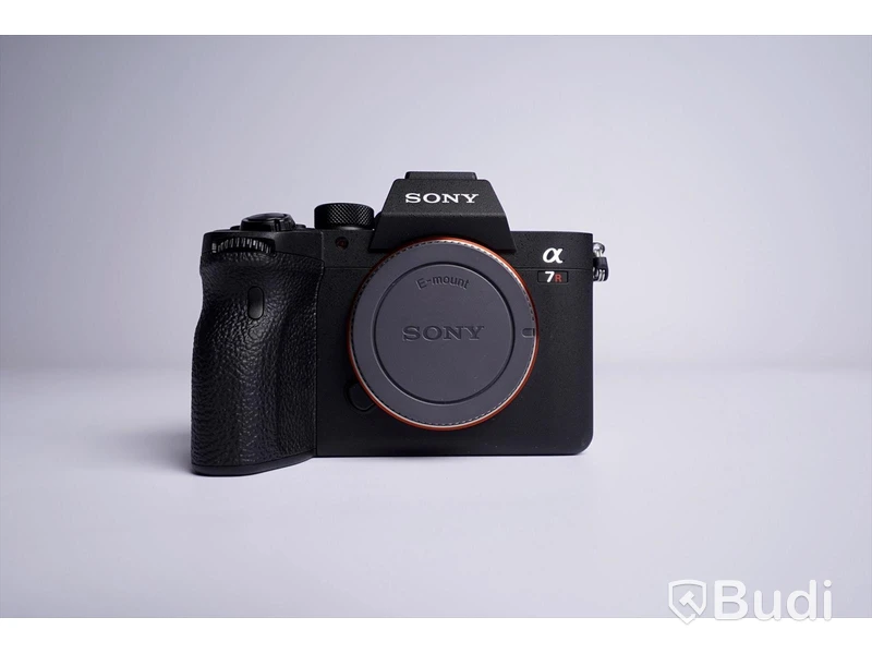 Sony A7RIV kamerahus ink orginalkartong och laddare och batteri