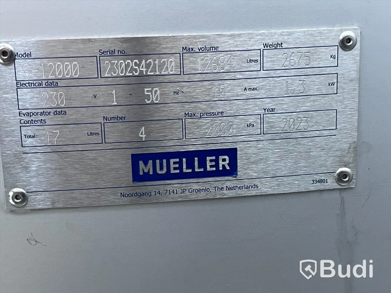 SilotankMueller S-12000 -2023 (Oanvänd)