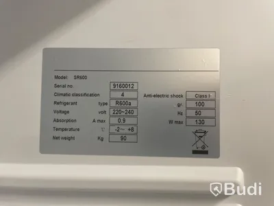 Adexa SR600 kylskåp industri