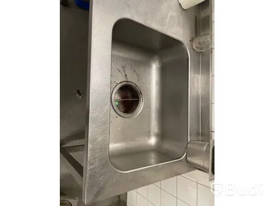 Rostfri bänk 240x90x65 med tillhörande rostfri hylla