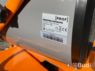 Värmefläktar 9kw 2st Prof.