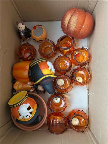 Halloweenpynt och koppar IKEA