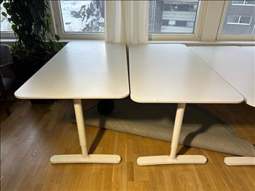 5 st skrivbord 160x80 cm 