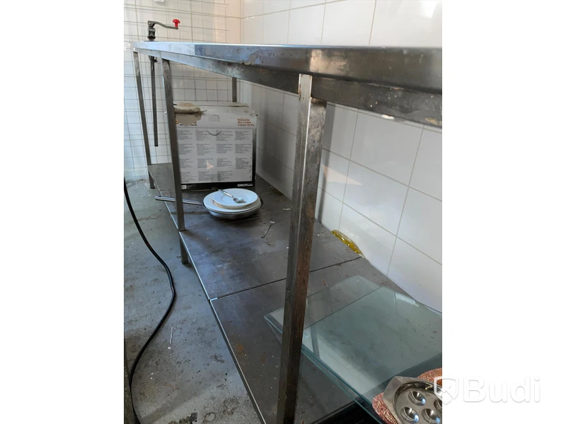 Rostfri arbetsbänk