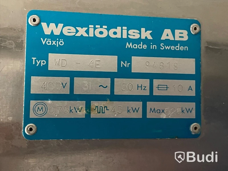 Diskmaskin WD-4E