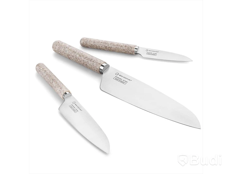 Knivset 3-delar Bon Centuri, Mineral grey