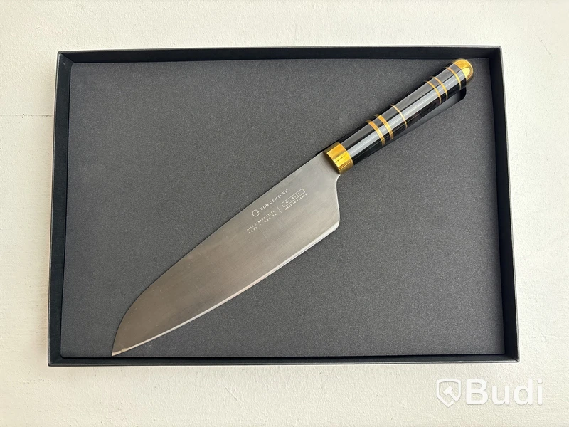 3 st. Kockkniv Bon Centuri Chefs Knife, svart
