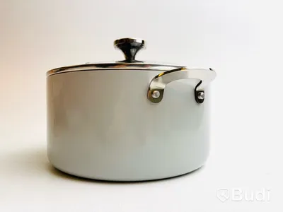 Kastrull med lock Bon Centuri, ljusgrå