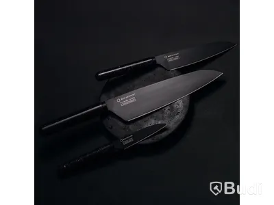 Knivset 3-delar Bon Centuri, Granite black