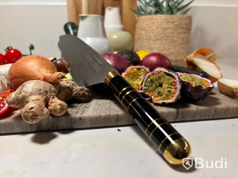 Knivset 3-delar Bon Centuri, Nero black and Granit black