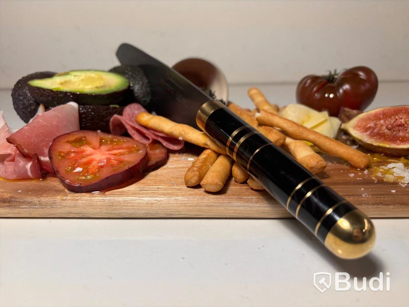 3 st. Kockkniv Bon Centuri Chefs Knife, Nero black