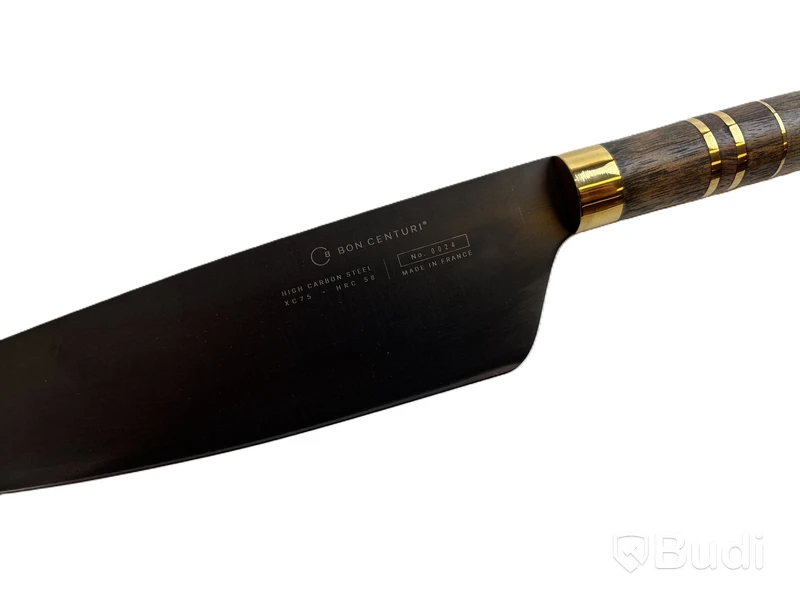 Knivset 3-delar Bon Centuri, Walnut wood och Mineral grey