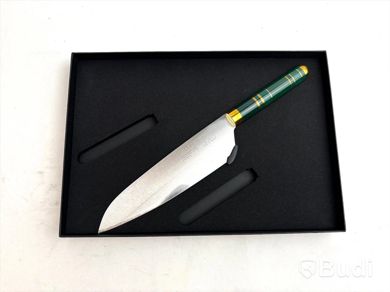 3 st. Kockkniv Bon Centuri Chefs Knife, 20 cm, Saint Marquis green