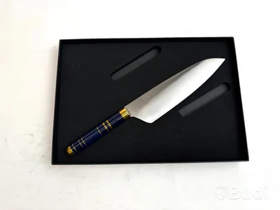 3 st. Kockkniv Bon Centuri Chefs Knife, 20 cm, Marine blue