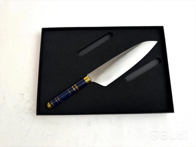 3 st. Kockkniv Bon Centuri Chefs Knife, 20 cm, Marine blue