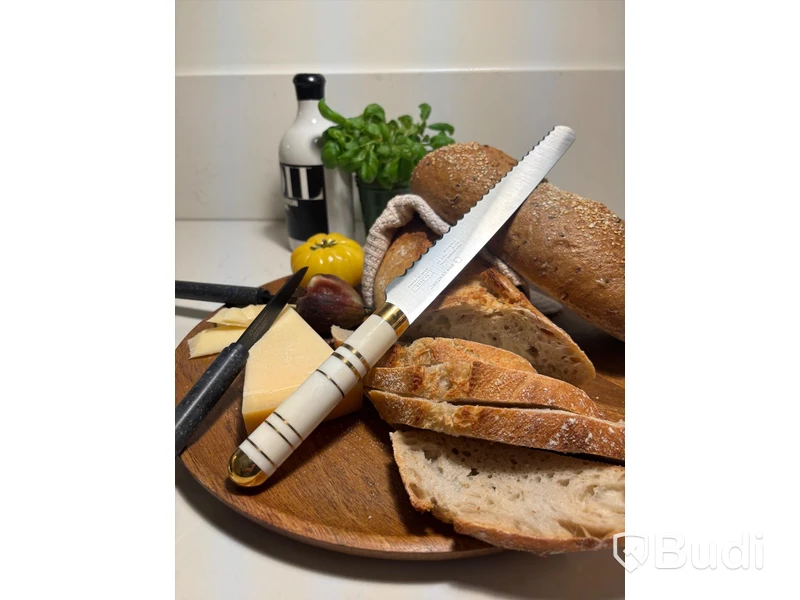 Knivset 3-delar Bon Centuri, Oyster white and Granit Black