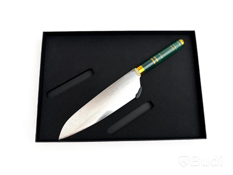 3 st. Kockkniv Bon Centuri Chefs Knife, 20 cm, Saint Marquis green