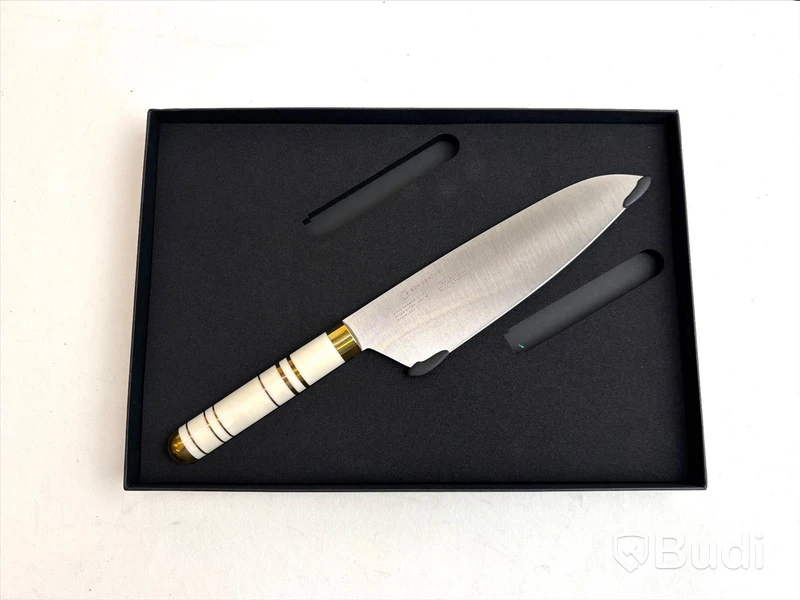 Kockkniv och brödkniv Bon Centuri, Oyster white