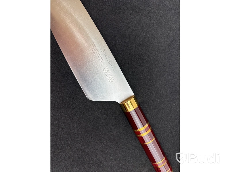 3 st. Kockkniv Bon Centuri Chefs Knife, 20 cm, Bordeaux red